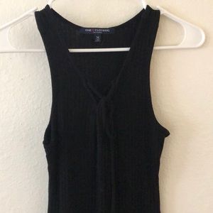 Long Black Bodycon Dress
